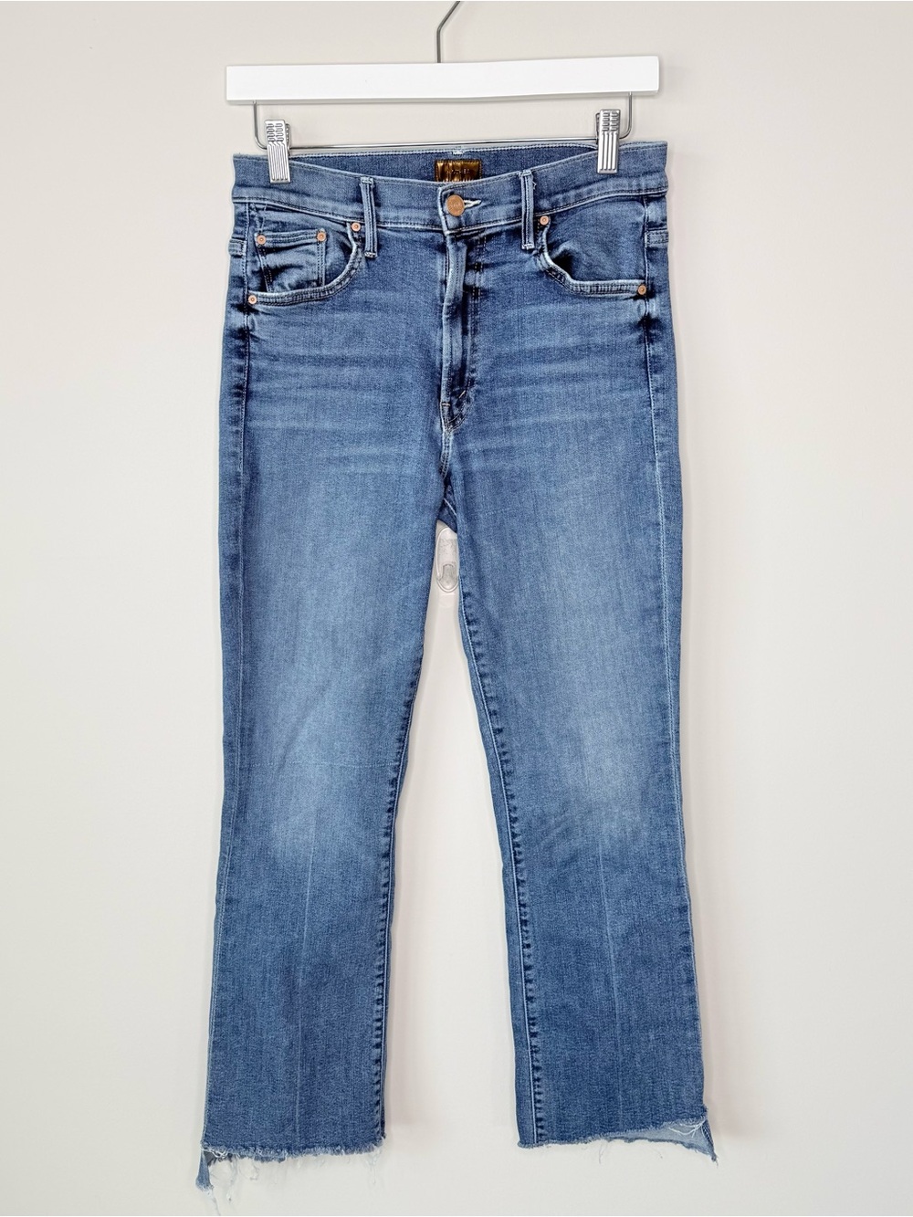 Mother | Insider Crop Step Fray Jeans Size 28
